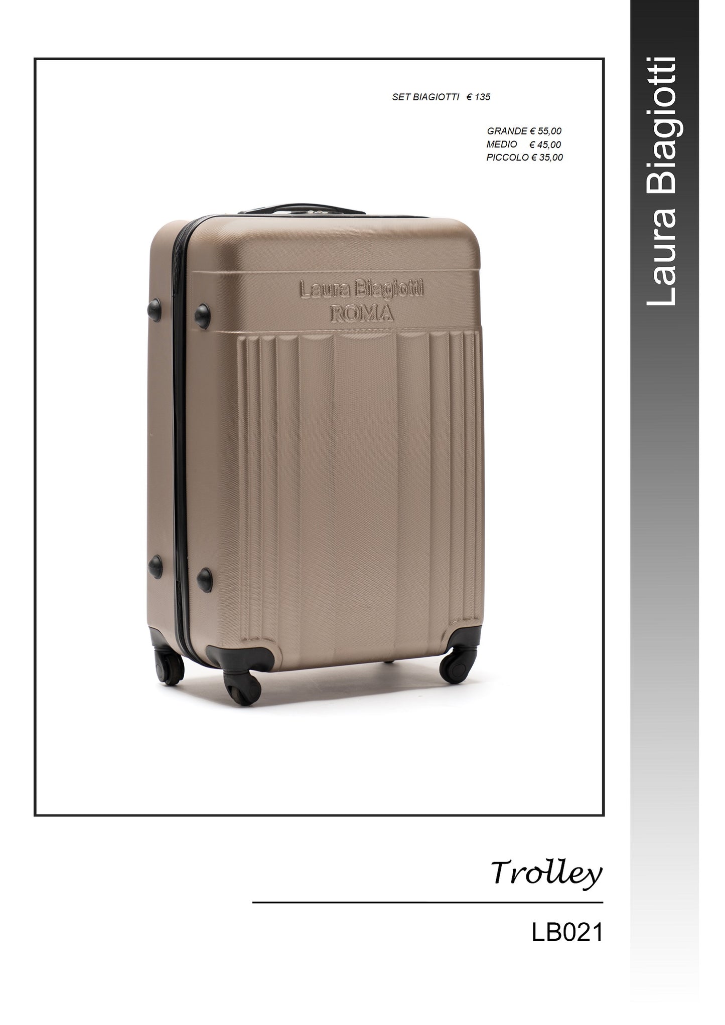 LB 021 Set Trolley 3 pz