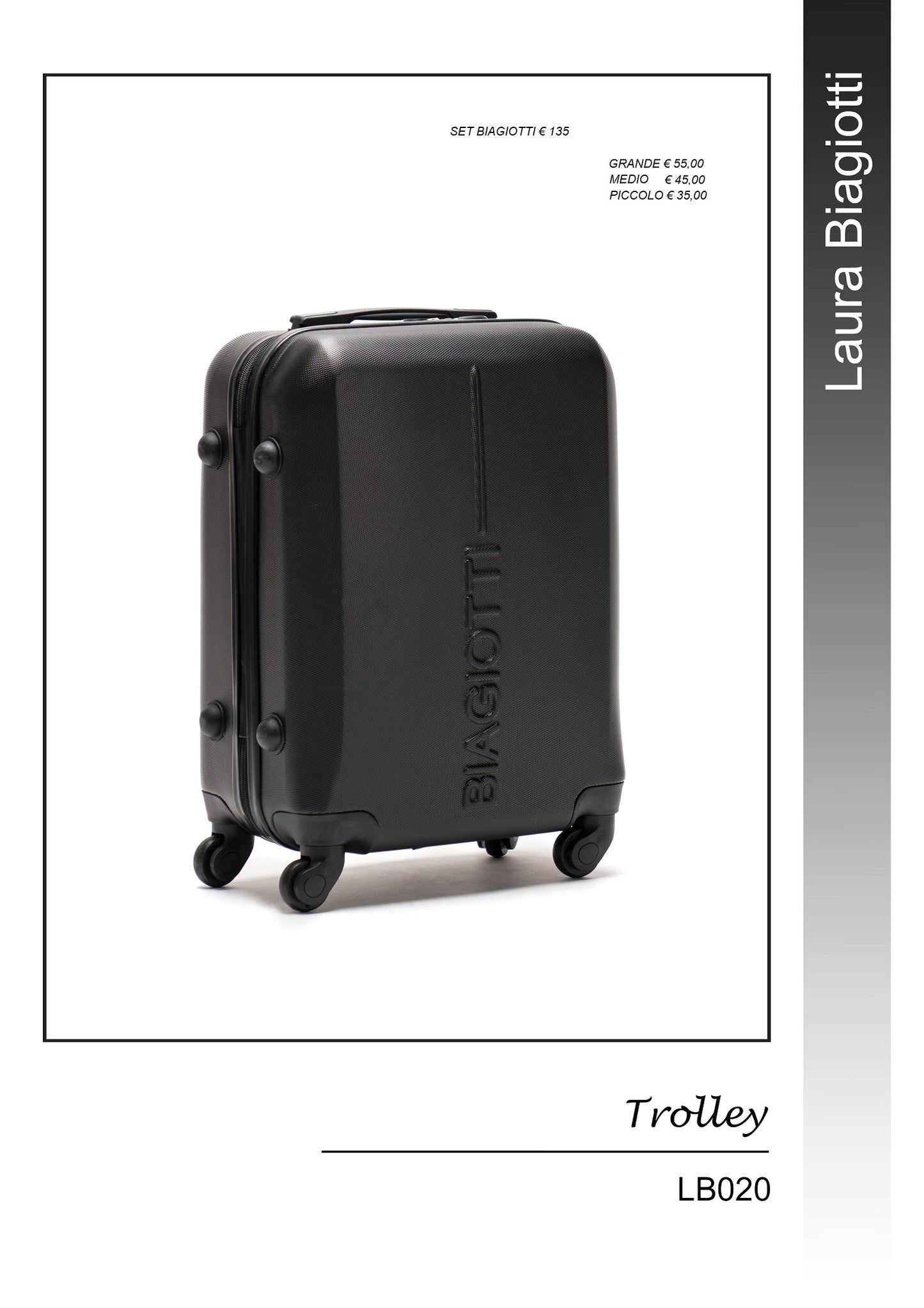 LB 020 Set Trolley 3 pz